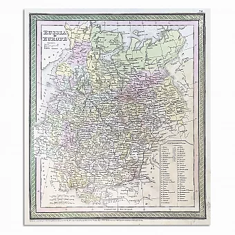 Карта Россия в Европе (оригинал). Дополнительное изображение