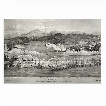 Разворот издания The Illustrated London News (оригинал)  Apr. 14, 1855г. Дополнительное изображение